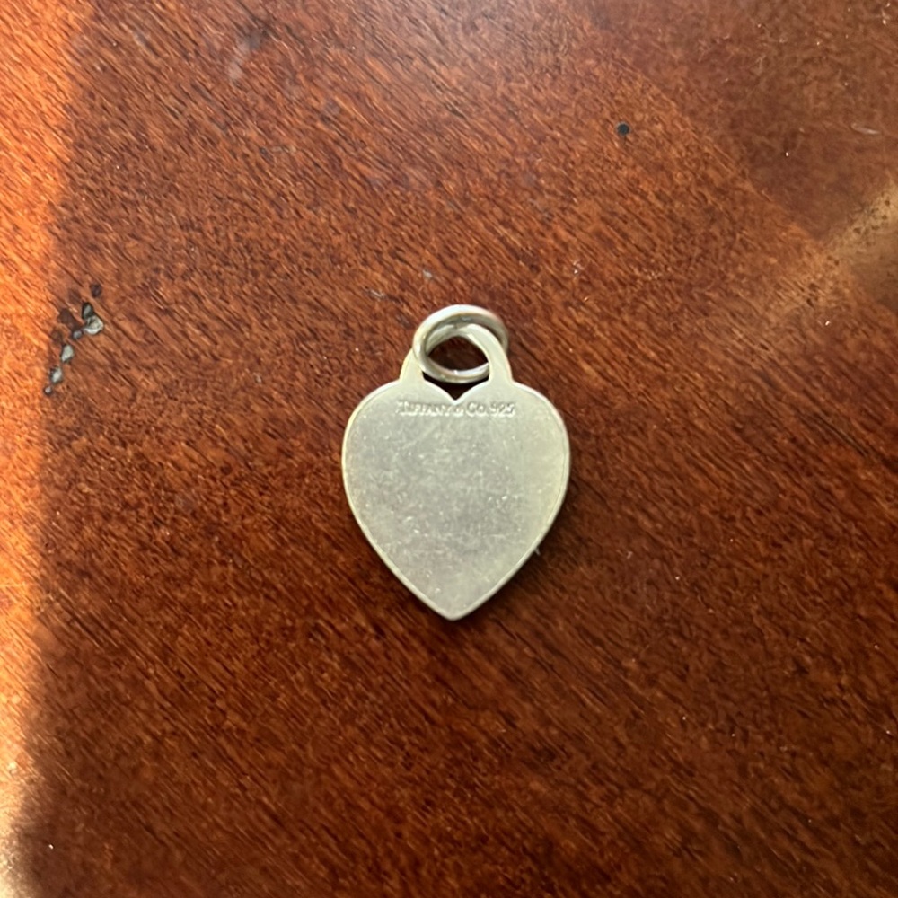 Authentic Tiffany&Co heart charm